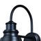 Vaxcel Delano 1 Light Dusk to Dawn Bronze Gold Farmhouse Barn Dome Outdoor Wall Lantern T0319 - alternate 2